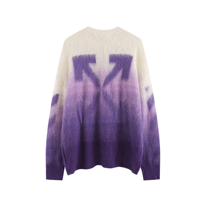 OFF-Whlte Intarsia Knit Sweater#3