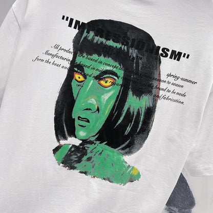 OFF-Whlte Arrow Logo Cotton T-shirt#24