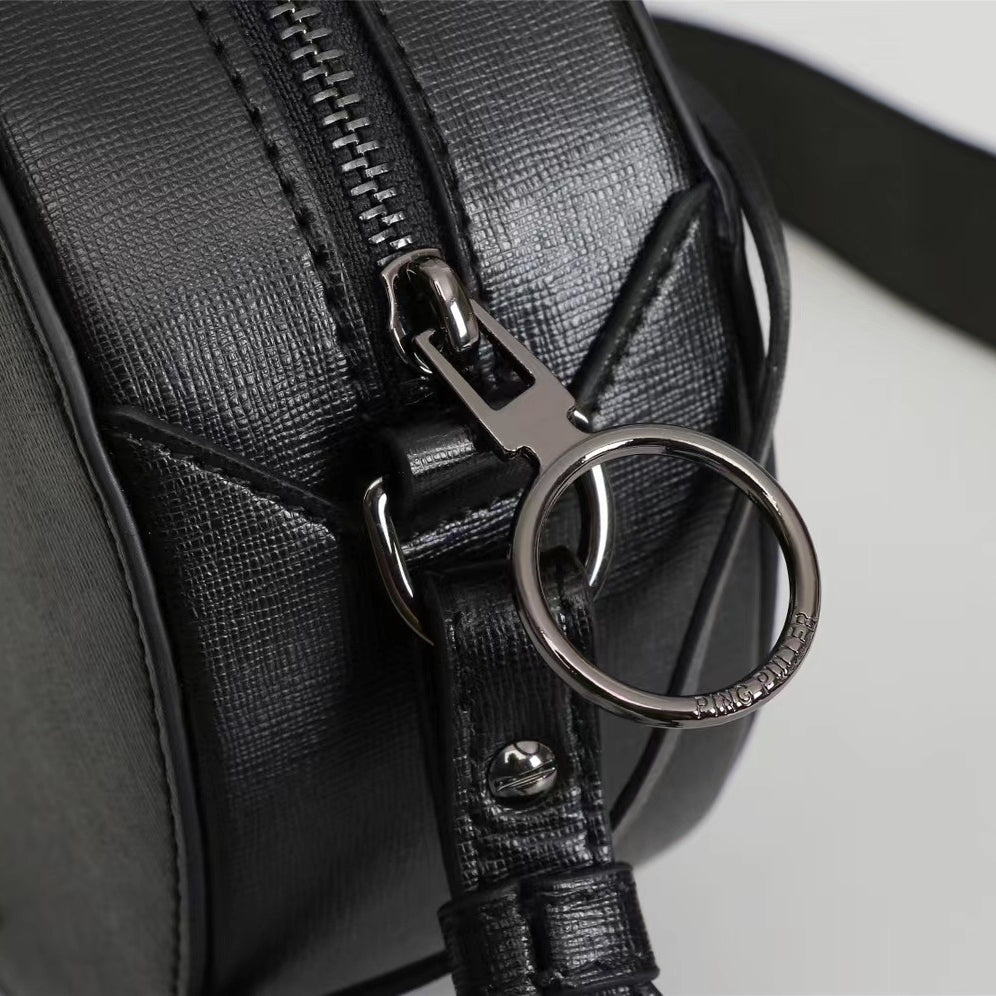 OW Women's Striped Round Shoulder Bag