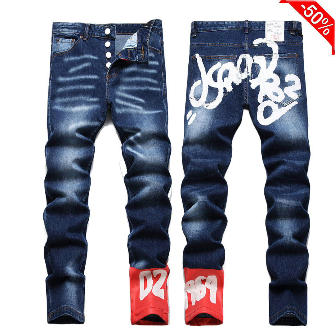 SOLA-DSQ2 Hole 2024ss Jeans