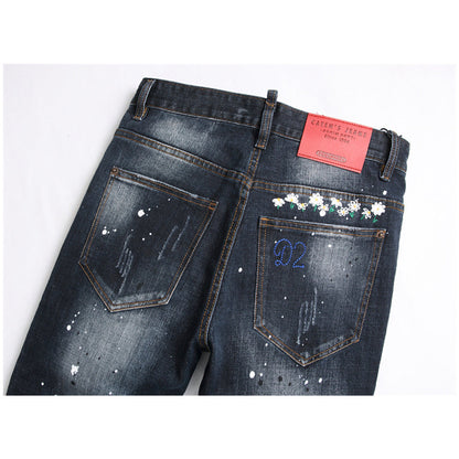 SOLA-DSQ2 embroidery Jeans