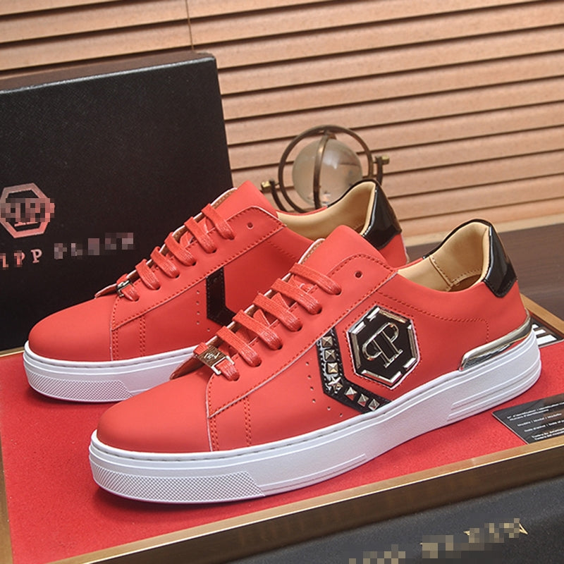 PP Men New Men's leather sneakers