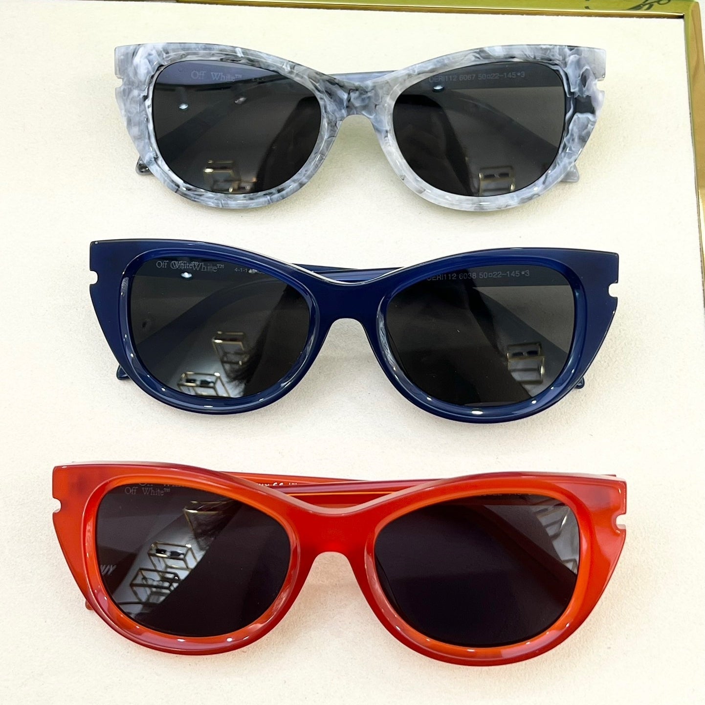 OFF-Whlte Arrow logo sunglasses#097