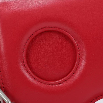 OW Concave leather small square bag