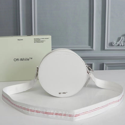 OW Women's Striped Round Shoulder Bag