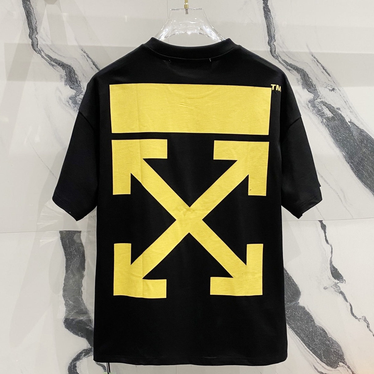 OFF-Whlte Arrow Logo Cotton T-shirt#34