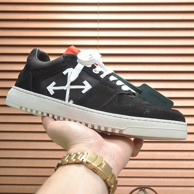 OFF-Whlte Genuine Leather Sports shoes#11