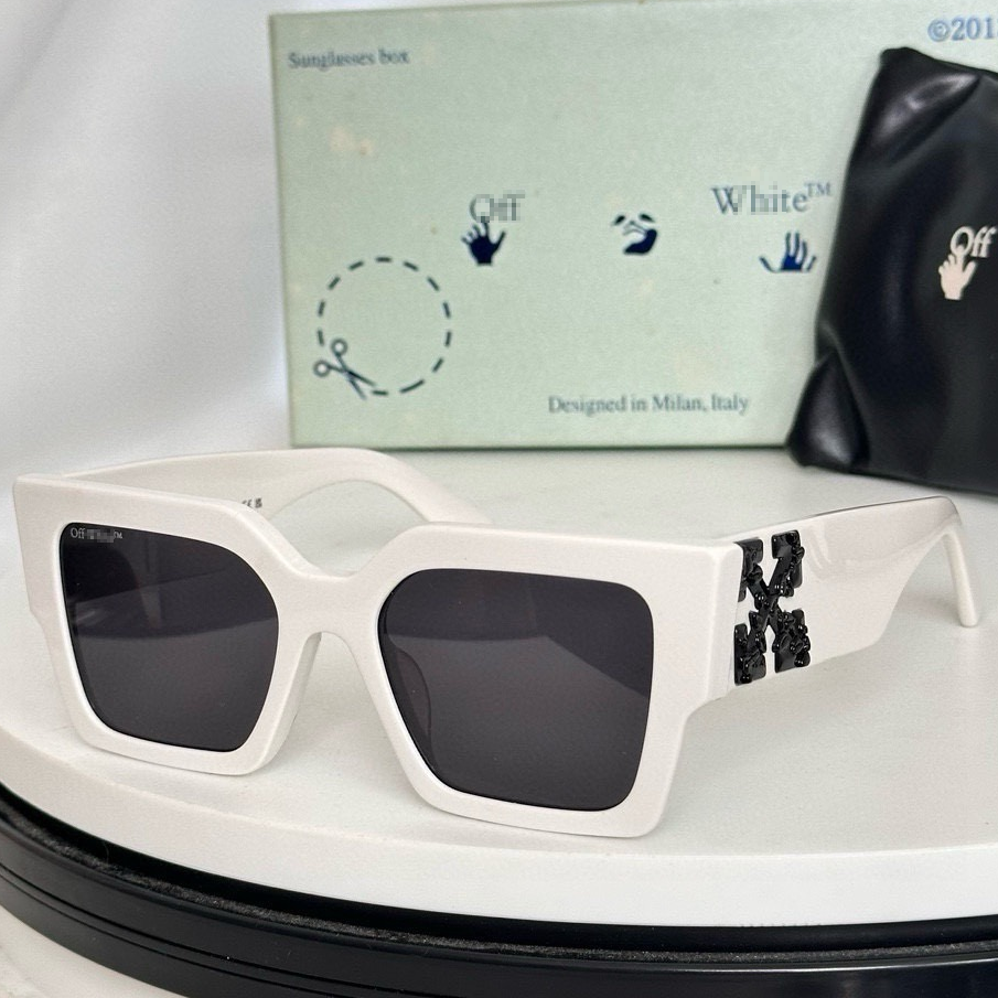 OFF-Whlte Arrow logo sunglasses#003