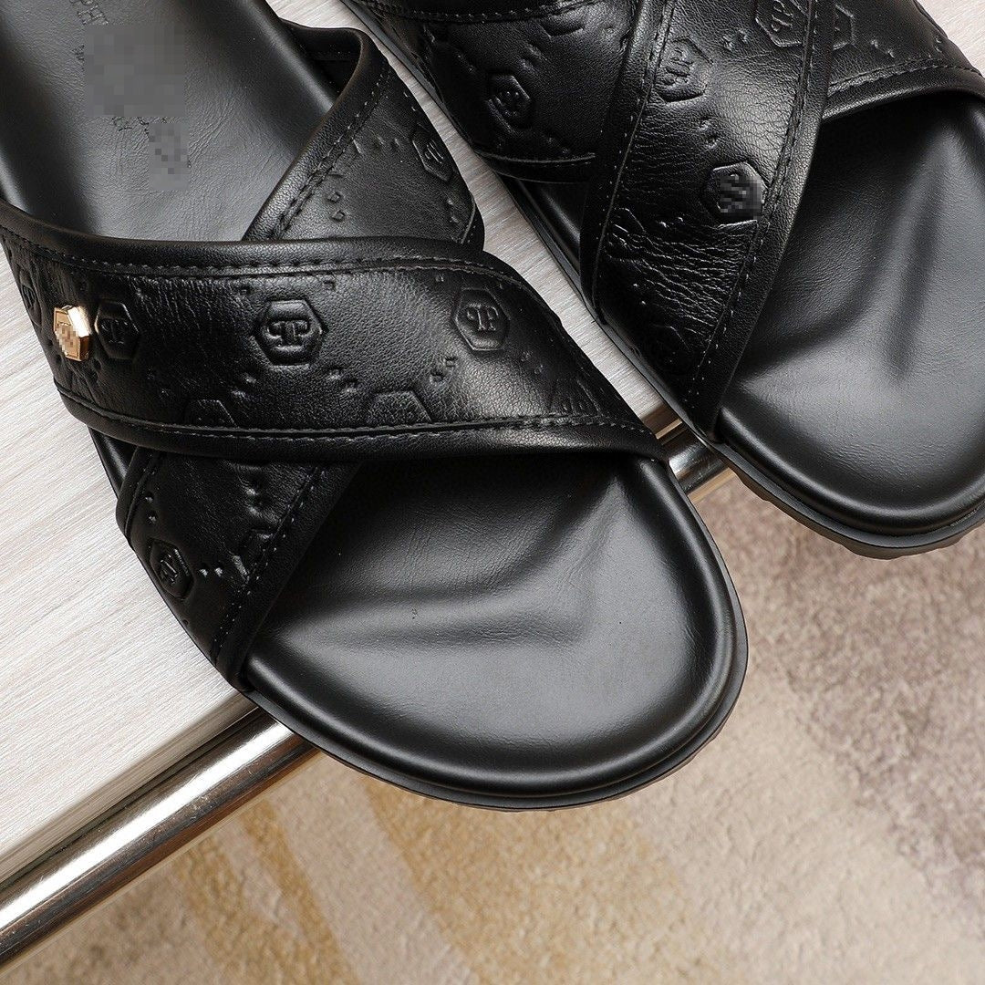 PP leather slippers