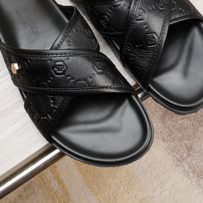 PP leather slippers