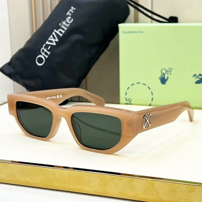 OFF-Whlte Arrow logo sunglasses#115