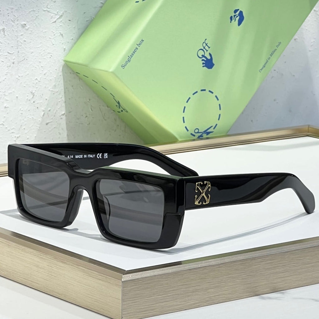 OFF-Whlte Arrow logo sunglasses#114