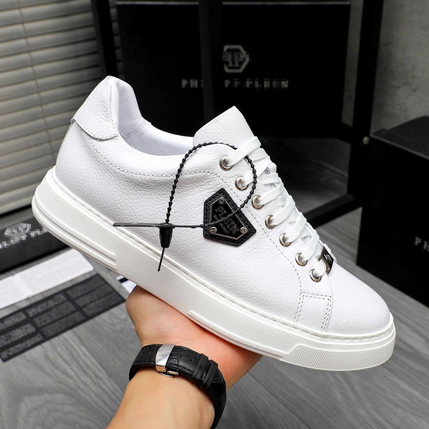 PP Leather sneakers