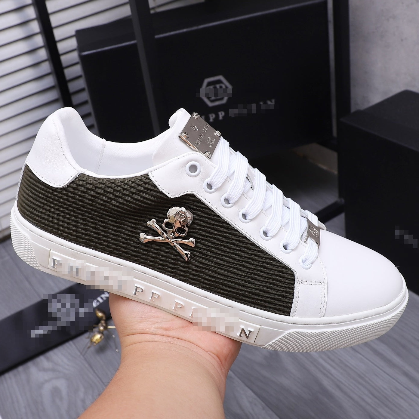 PP men's new lettering sneakers#15