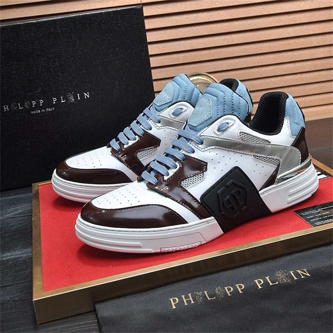PP New letter leather Sneakers