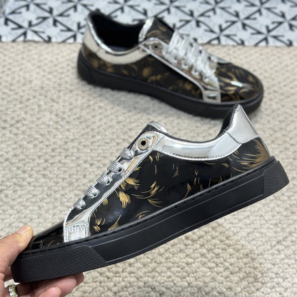 PP New Men's Leather Sneakers