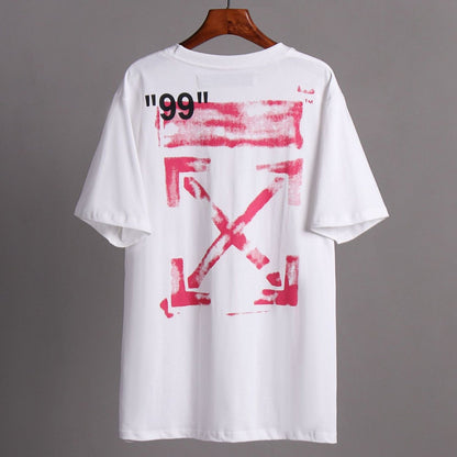 OFF-Whlte Arrow logo print T-shirt#2