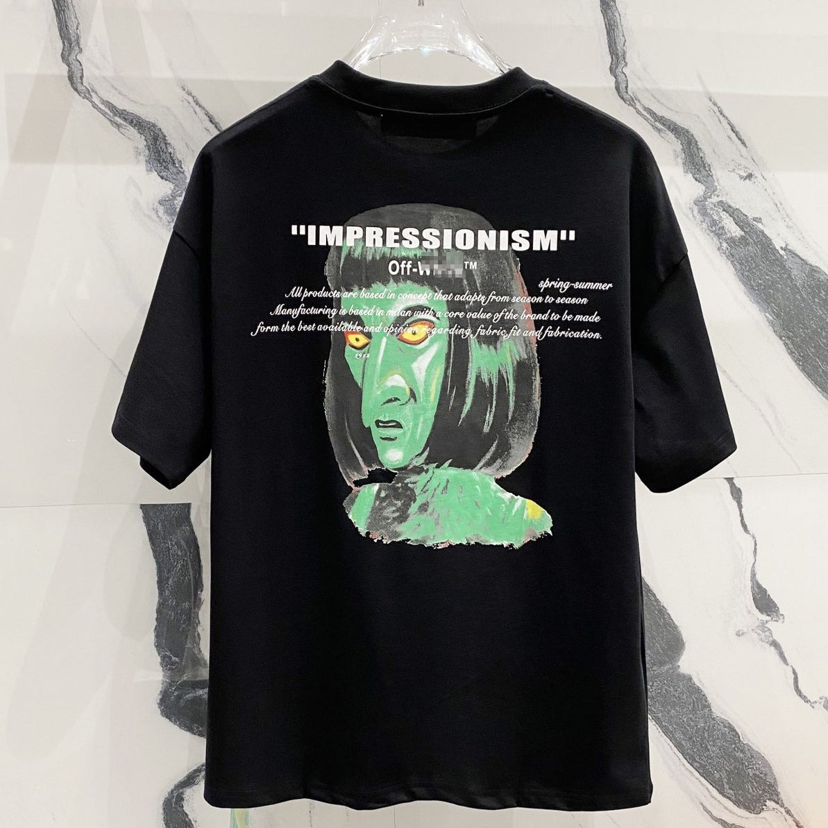 OFF-Whlte Arrow Logo Cotton T-shirt#24