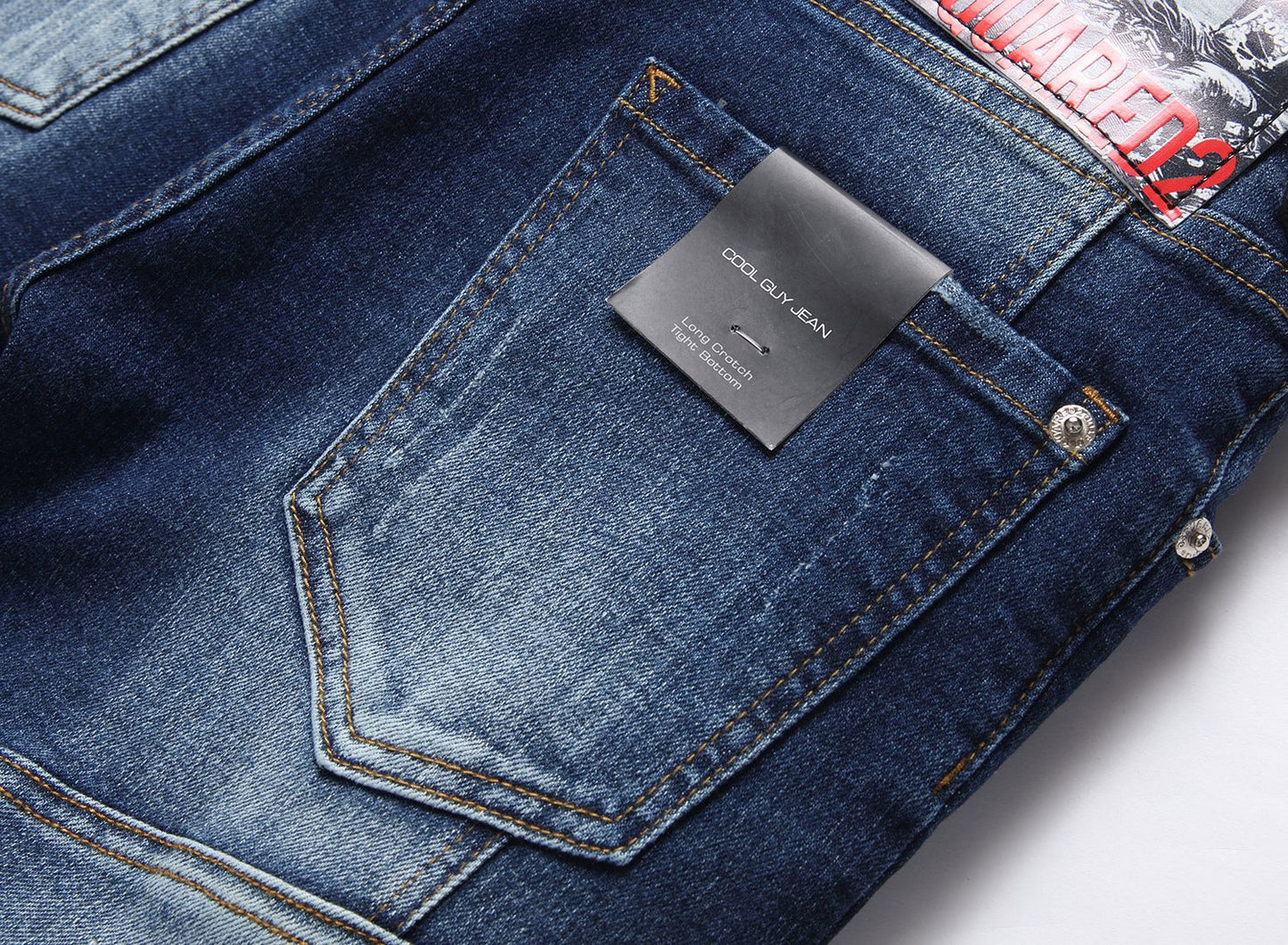 SOLA-DSQ2 New Man Hole Jeans