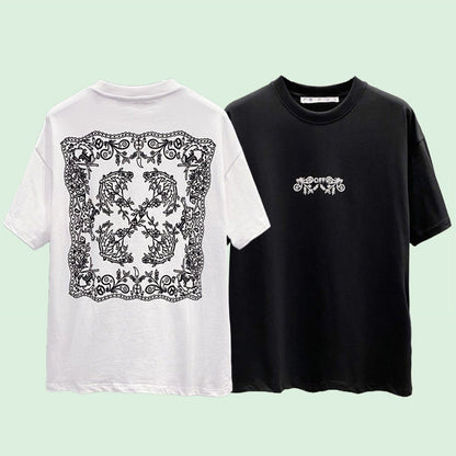 OFF-Whlte Arrow Logo Cotton T-shirt#28