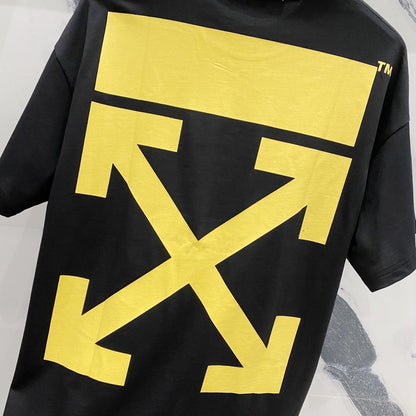 OFF-Whlte Arrow Logo Cotton T-shirt#34