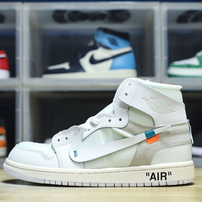 OFF-Whlte co-branded high-top sneakers #46