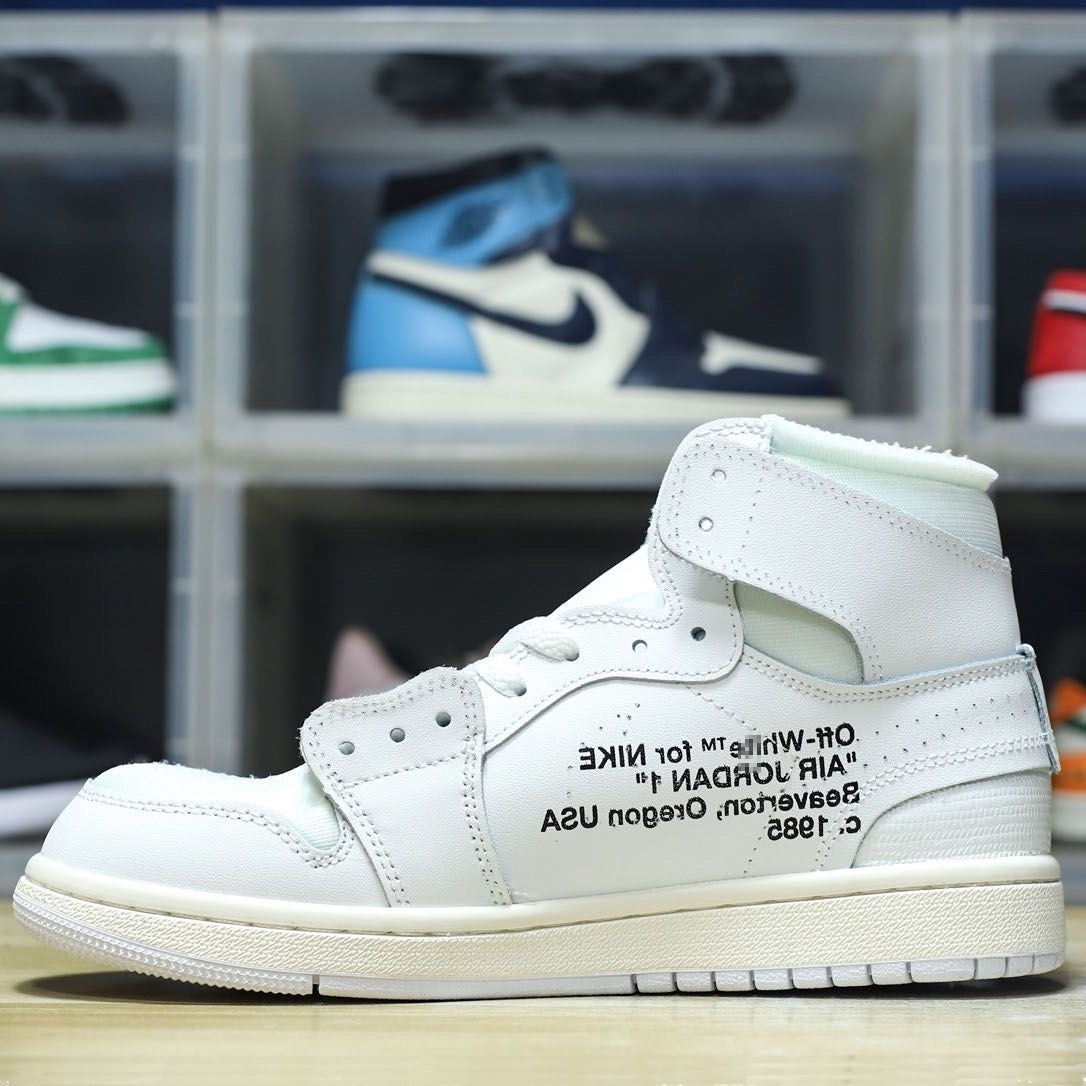 OFF-Whlte co-branded high-top sneakers #46