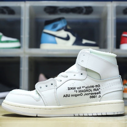 OFF-Whlte co-branded high-top sneakers #46