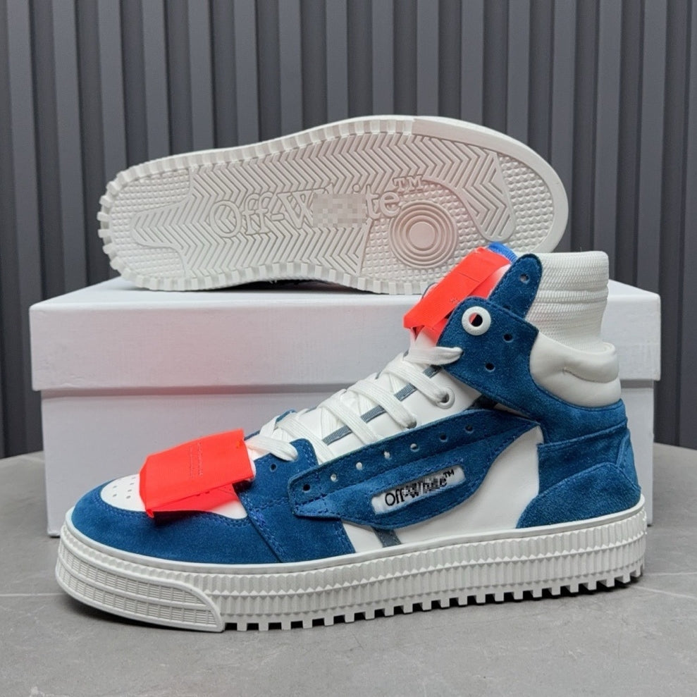 OFF-Whlte Arrow logo high-top sneakers#24