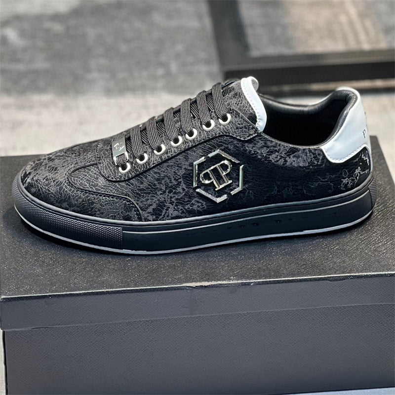 PP Men's Leather Sneakers