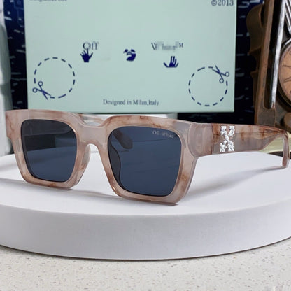 OFF-Whlte Arrow logo sunglasses#004