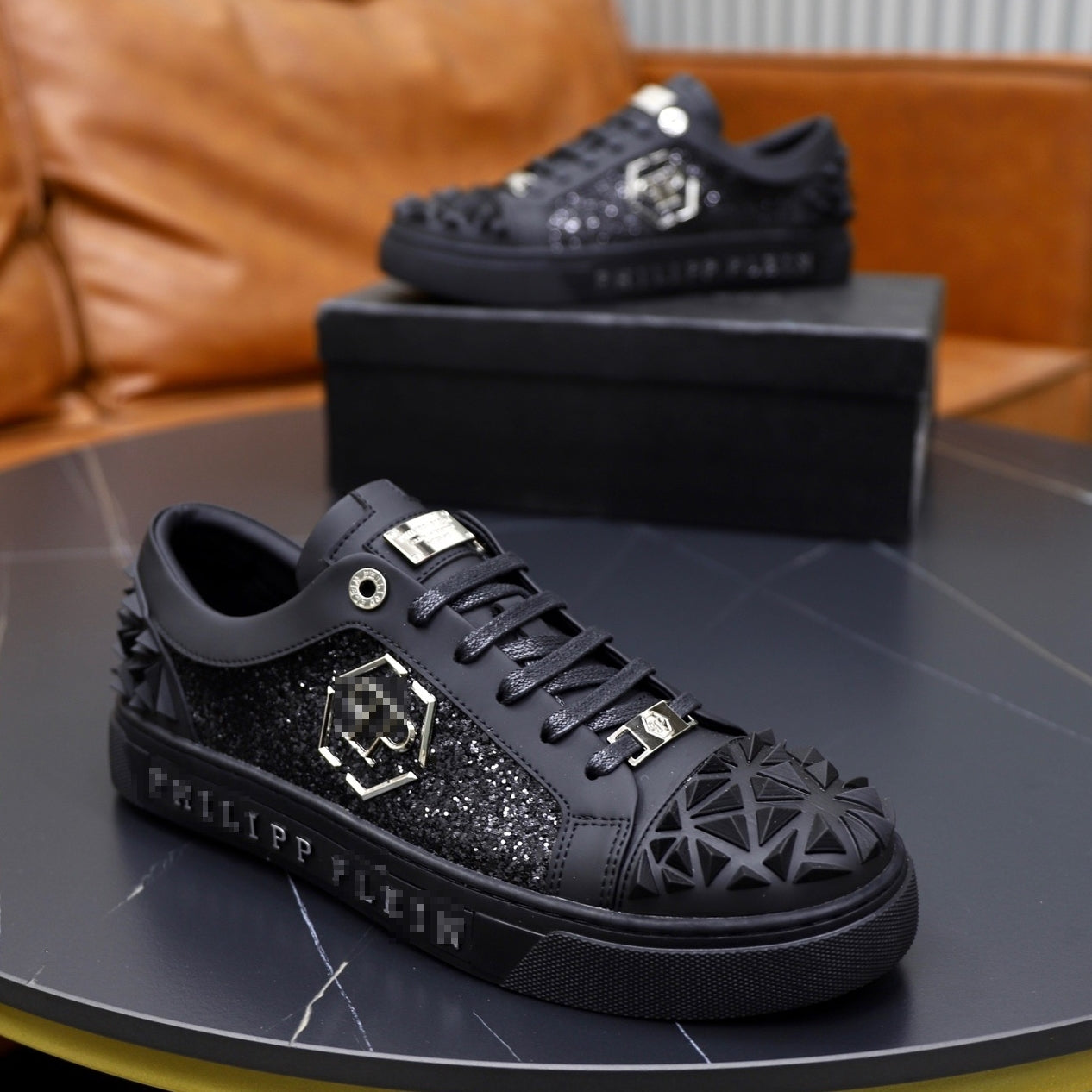 PP Men's new diamond lettering sneakers#18