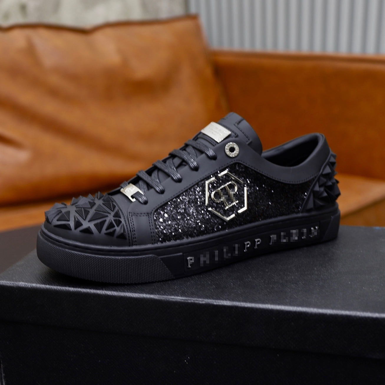 PP Men's new diamond lettering sneakers#18