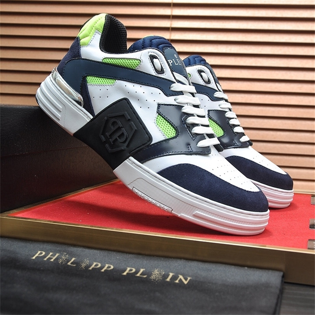 PP New letter leather Sneakers