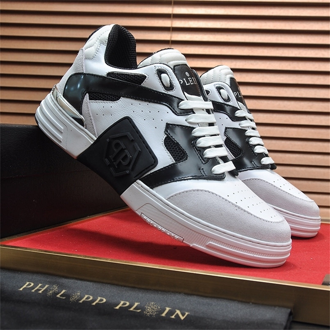 PP New letter leather Sneakers