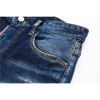 SOLA-DSQ2 Fashion Holes Jeans