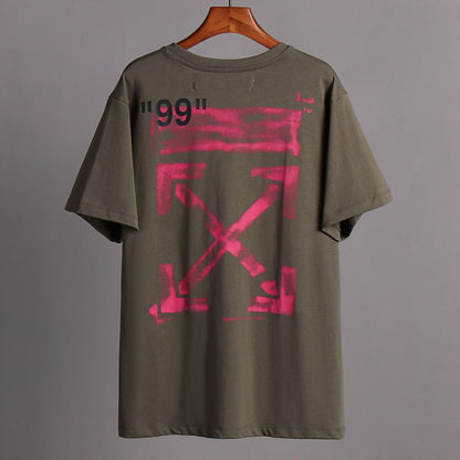 OFF-Whlte Arrow logo print T-shirt#2