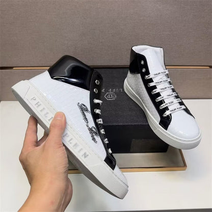 PP New high-top leather Sneakers