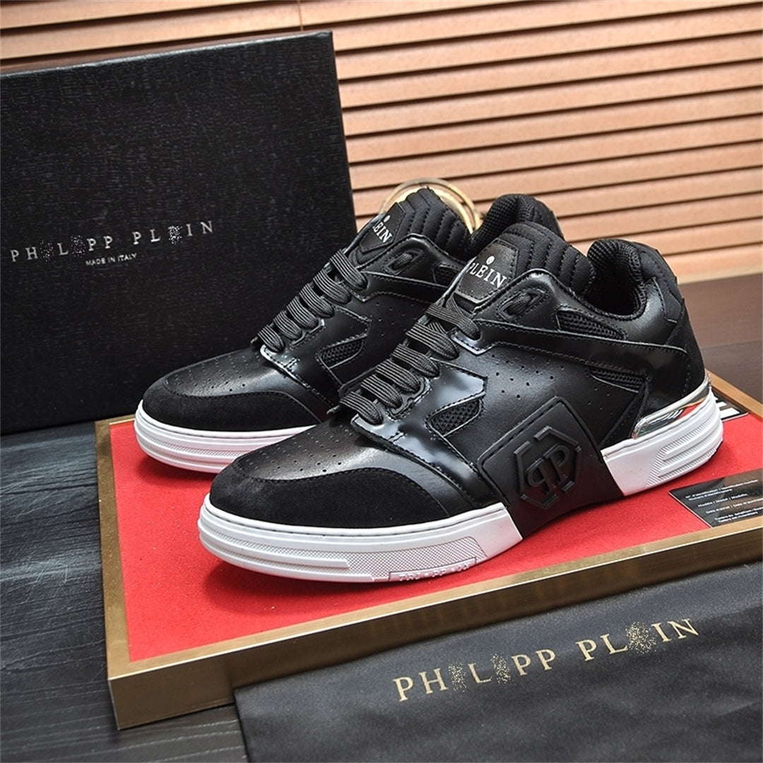 PP New letter leather Sneakers