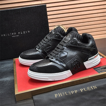 PP New letter leather Sneakers