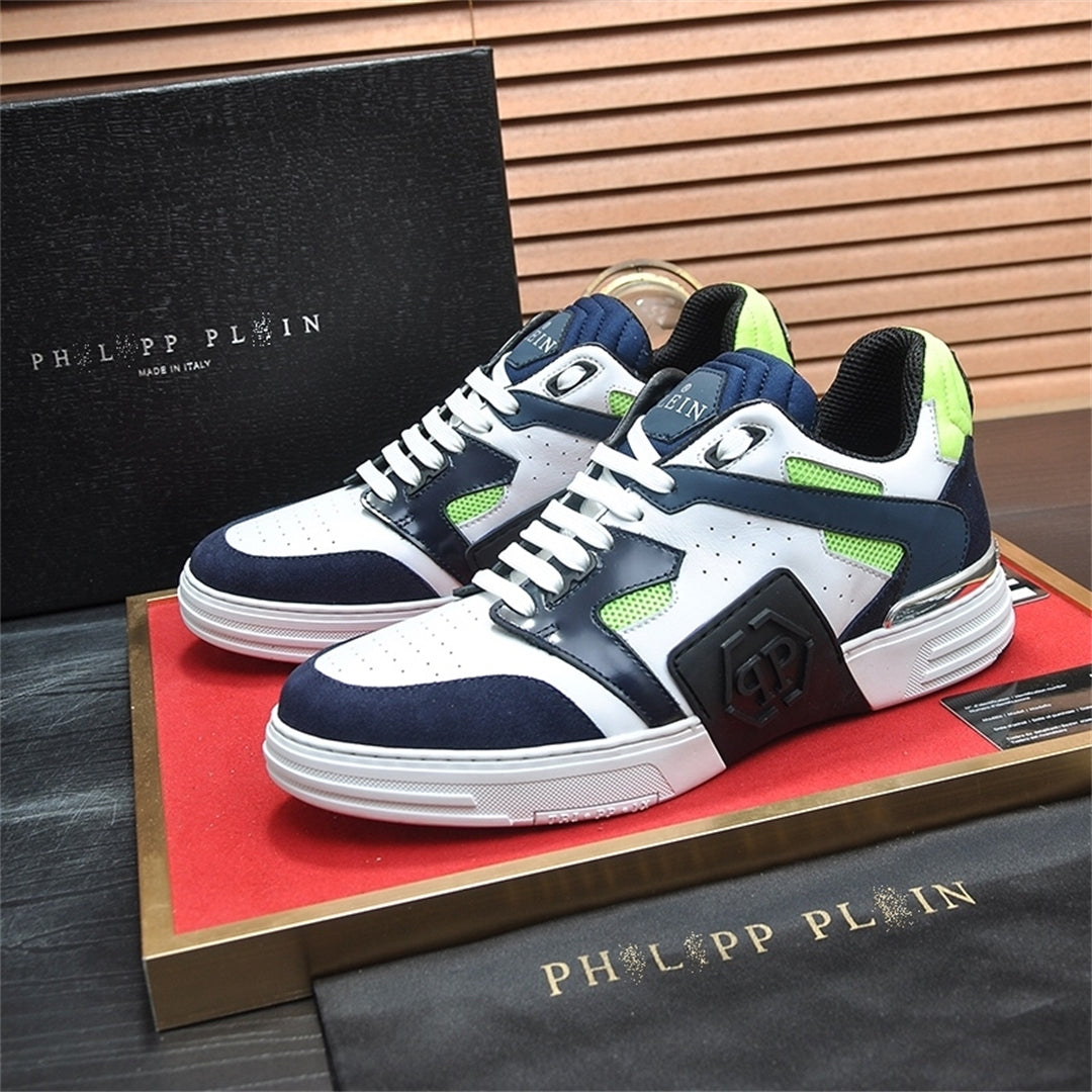 PP New letter leather Sneakers