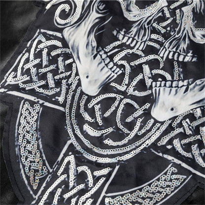 PP Seam Production Leather Jacket#8