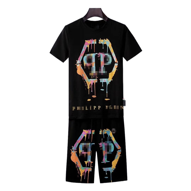 SOLA new letter diamond men's suit