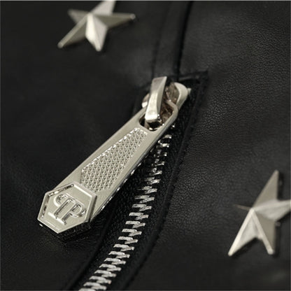 PP Star Studded Leather Jacket#17