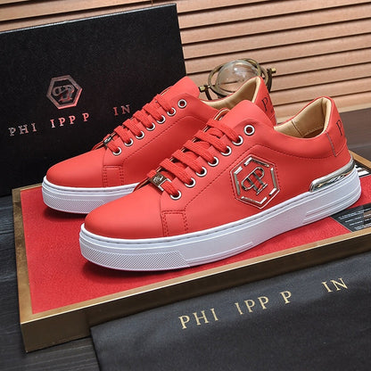 PP Men New Men's leather sneakers#8