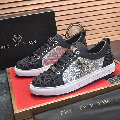PP New Men's Skull Diamond Sneakers#3