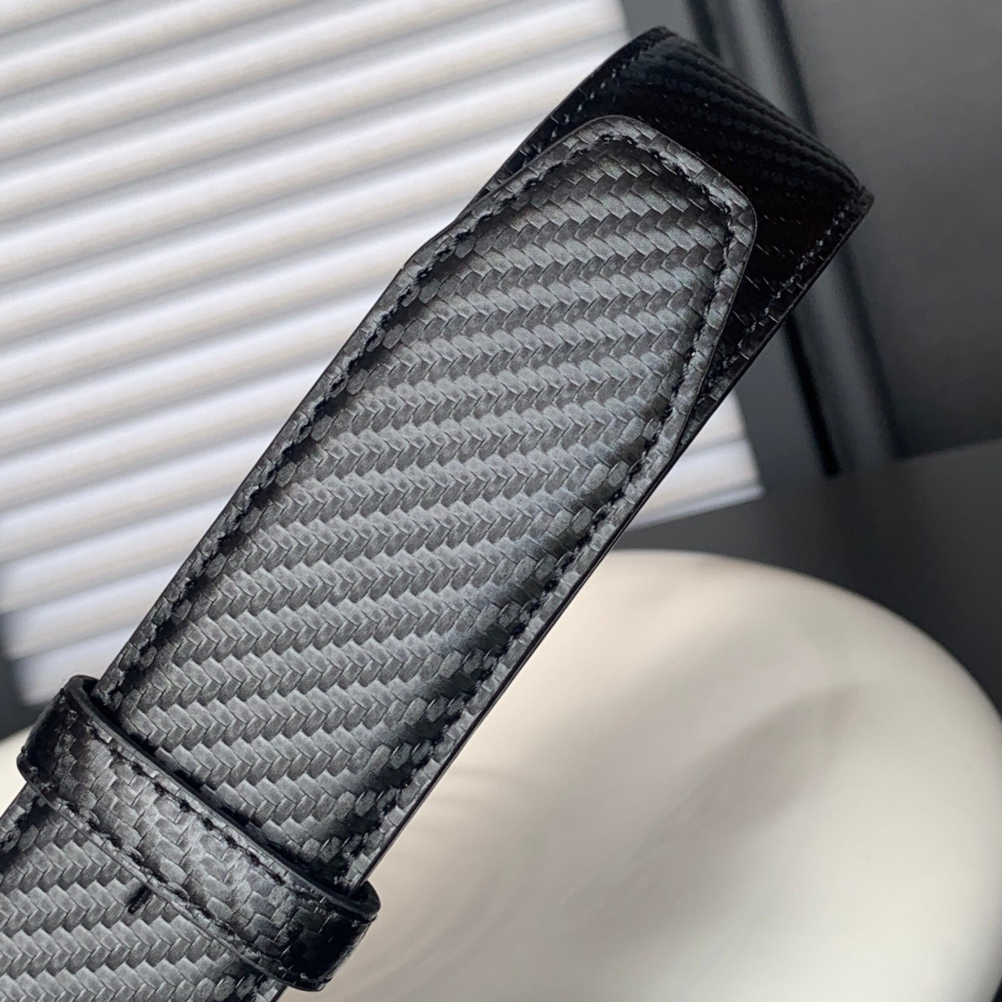 PP Leather Logo Belt#12