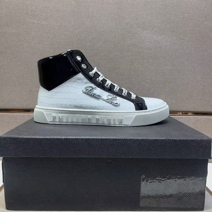 PP New high-top leather Sneakers