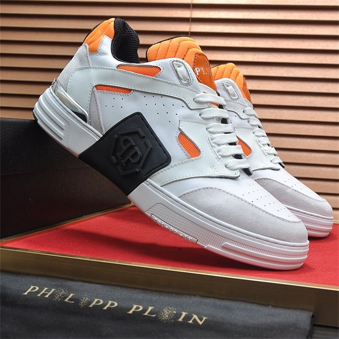 PP New letter leather Sneakers