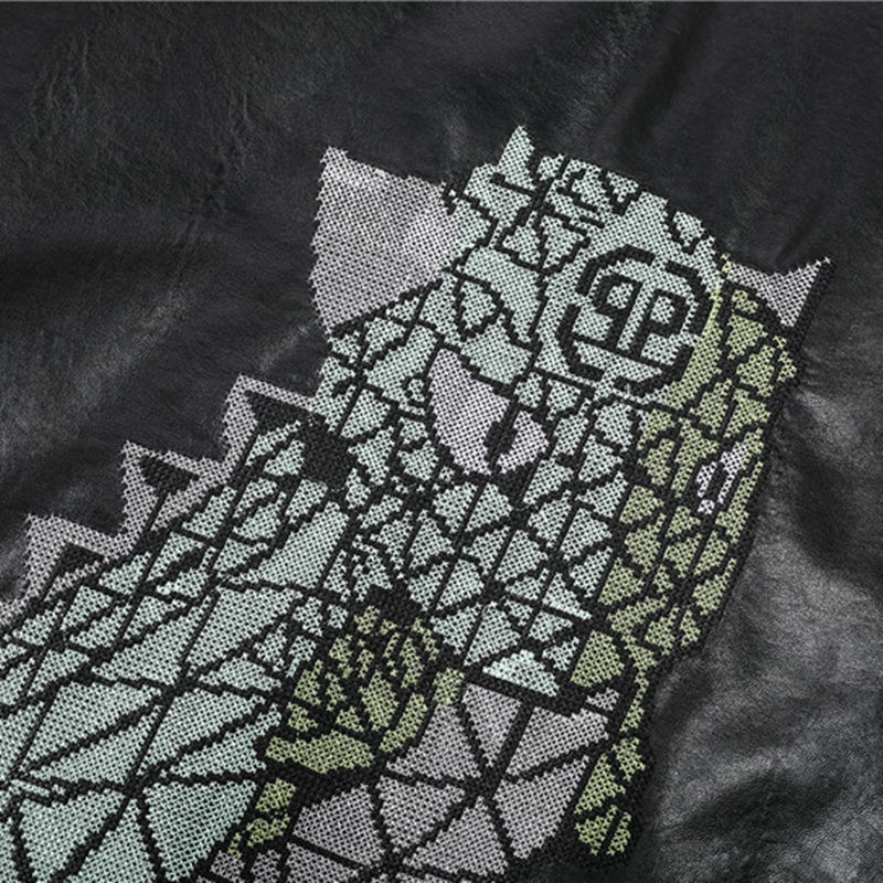 PP Dinosaur Embroidery Jacket